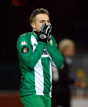 Petter Andersson, Hammarby två målsskytt missade sin