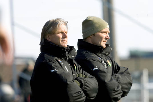 Roland Nilsson och Hans Gren (tränare), GAIS