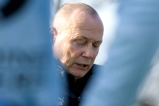 Sören Åkeby, tränare, Malmö FF, hade en del att tänka
