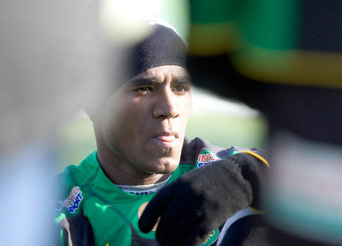 Khari Stephenson i centrum
