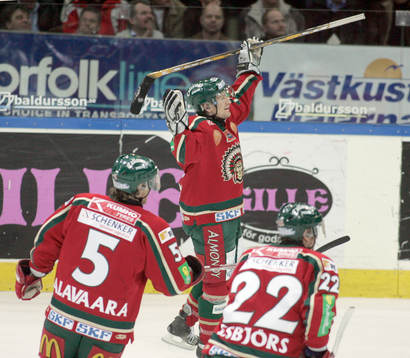 Antti-Jussi Niemi, Frölunda, jubel