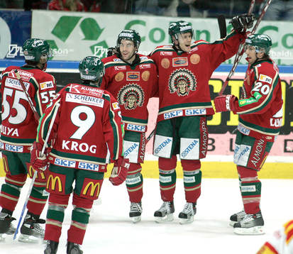 Frölunda, jubel