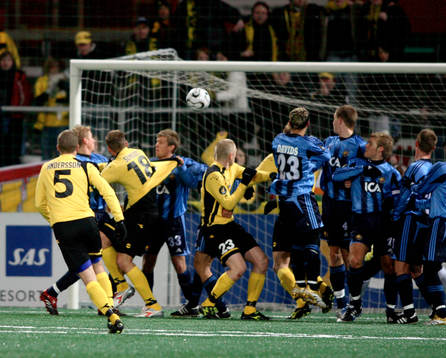 Fotboll, Royal League, semifinal, Djurgården - Lilleström