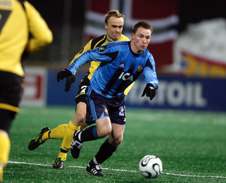 Jesper Håkansson, Djurgården gjorde enda DIF målet 1-2