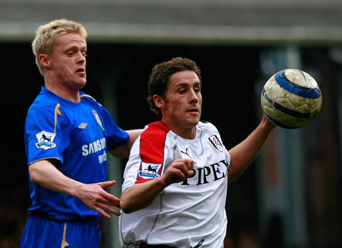 Michael Brown, Fulham och Damien Duff, Chelsea