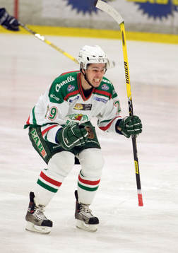 Fredrik Persson, jubel, Rögle