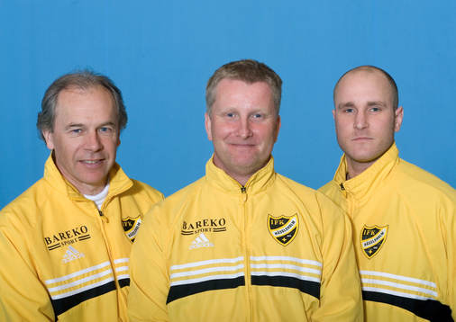 Bo Jeppsson, Peter "Kuno" Johansson, Jonas Larsson. Tränare
