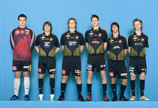 Från vänster: Krenar Ejupi, Hampus Kvist, Jakob Nilsson,