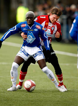 Christian Järdler, Malmö försöker ta bollen av Madiou
