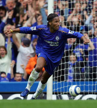 Didier Drogba, Chelsea, jubel