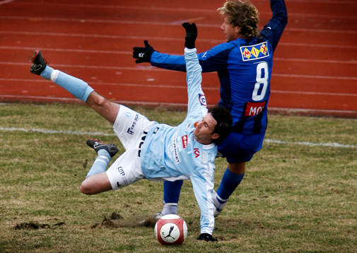 Yksel Osmanovski, Malmö och Jesper Jansson, Stabaek