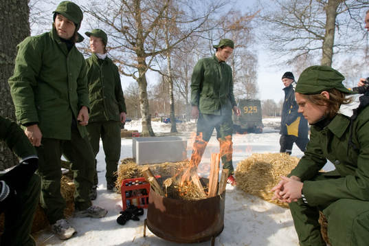 Fotboll, IFK Hässleholm, militär teambuilding istället