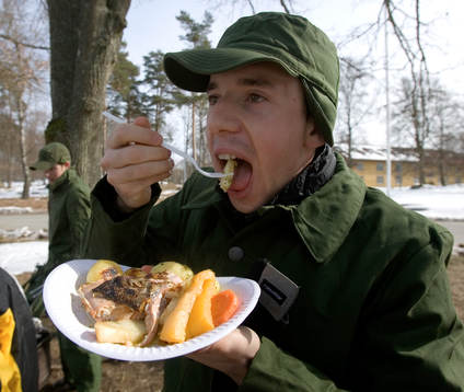 Fotboll, IFK Hässleholm, militär teambuilding istället