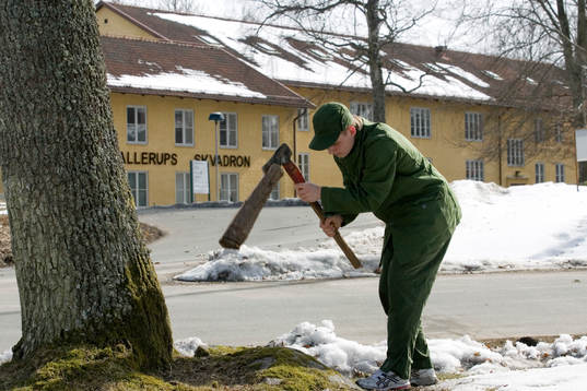Fotboll, IFK Hässleholm, militär teambuilding istället