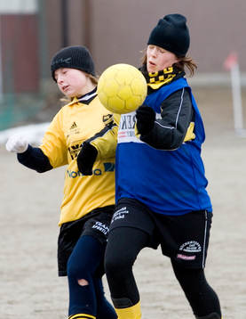 Fotboll, flickor, flick,  IFK Hässleholm - Hanaskog