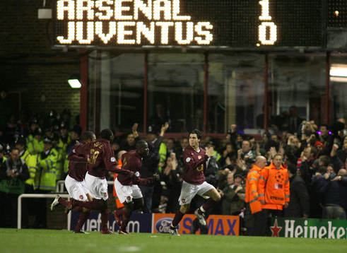 Cesc Fabregas, Arsenal (Jubel)