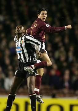 Cesc Fabregas, Arsenal och Patrick Vieira, Juventus