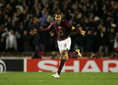 Thierry Henry, Arsenal (Jubel)