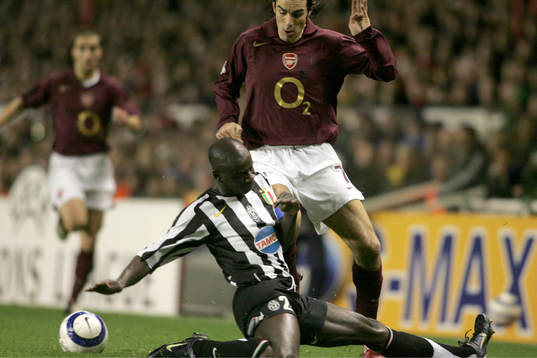 Robert Pires och Lilian Thuram