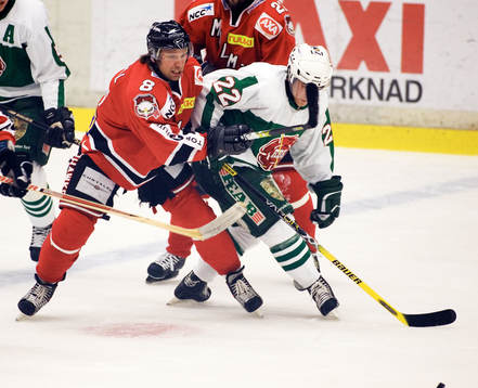 Kim Staal, Malmö och Mattias Carlsson, Rögle