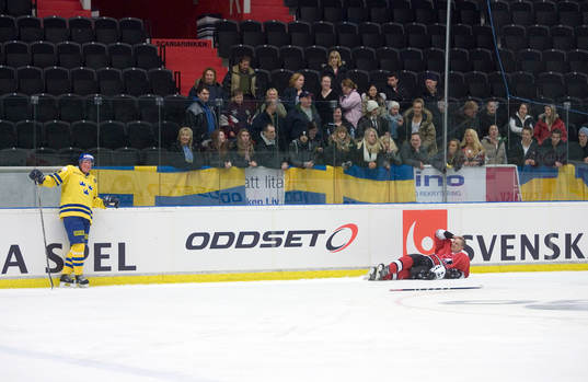 Ishockey, Svenska Spel, Filminspelning