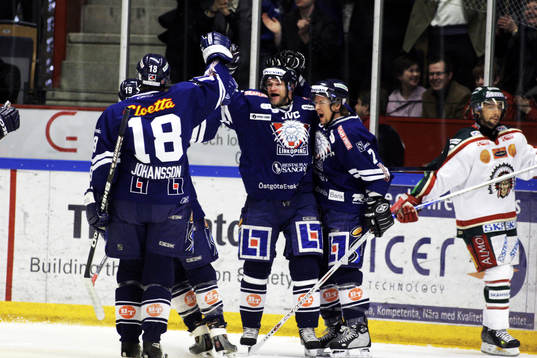 Bläddra bland fler bilder av Ishockey, Elitserien, Linköping - Frölunda