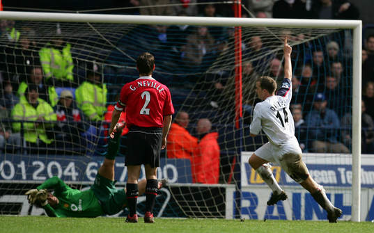 Fotboll, Premier League (Engelsk Liga), Bolton v Manchester
