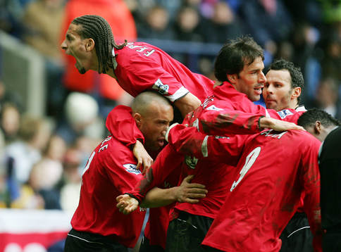 Fotboll, Premier League (Engelsk Liga), Bolton v Manchester