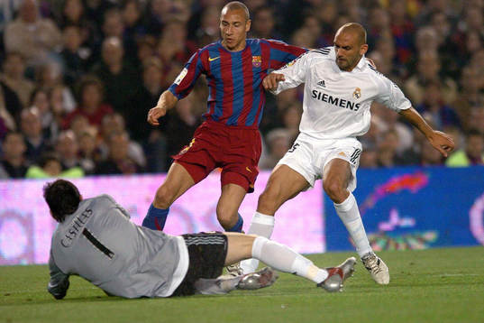 Henrik Larsson, Barcelona och Raul Bravo, Real framför