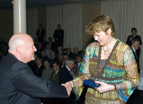 Medaljutdelning