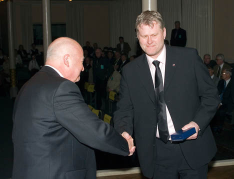 Medaljutdelning