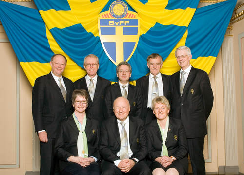 Bakre raden Frv: Gillis Persson, Björn Ahlberg, Kenneth