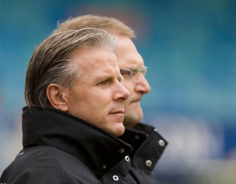 Roland Nilsson, tränare och Hans Gren, assisterande