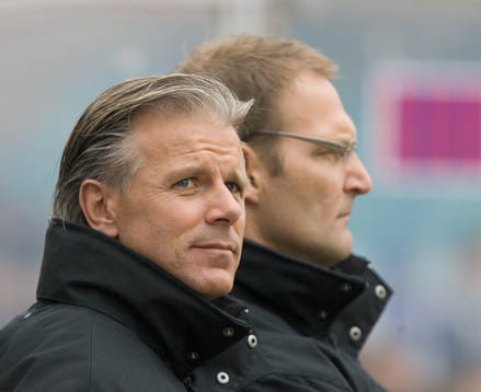 Roland Nilsson, tränare och Hans Gren, assisterande