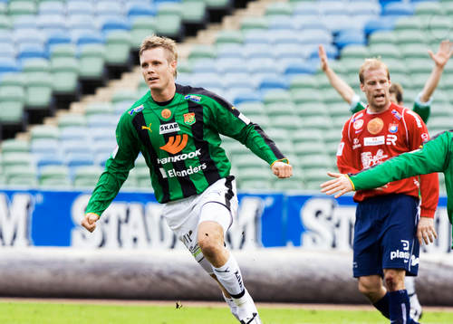2-0, Anton Holmberg, GAIS, jubel