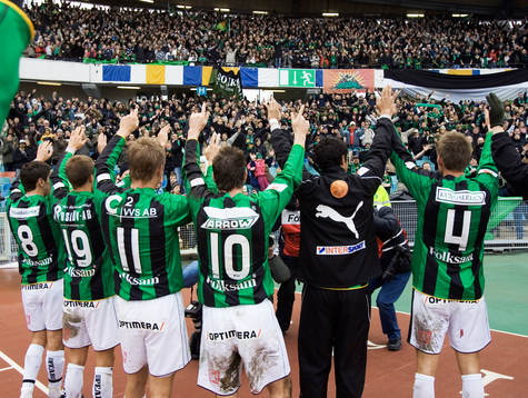 GAIS tackar klacken