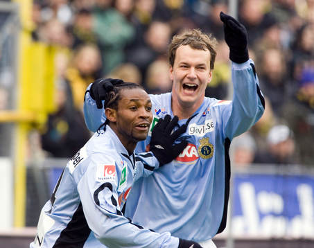 Rene Muzola Makondele och Daniel Ytterbom, Gefle