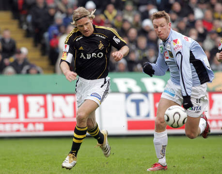 Johan Mjällby, AIK och Kirsten Viikmäe, Gefle