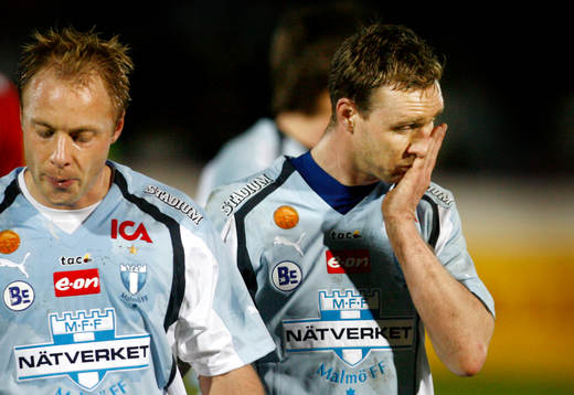 Anders Andersson och Niklas Skoog, Malmö såg deppiga ut