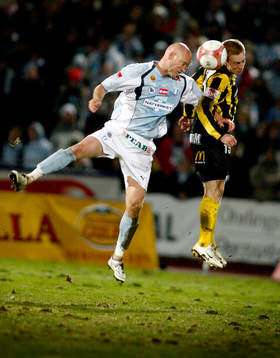 Olof Persson, Malmö och Daniel Larsson, Häcken