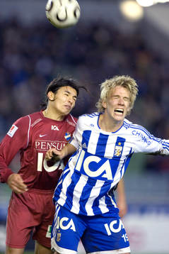 Emin Nouri, Öster och Pontus Wernbloom, Göteborg. Nick.