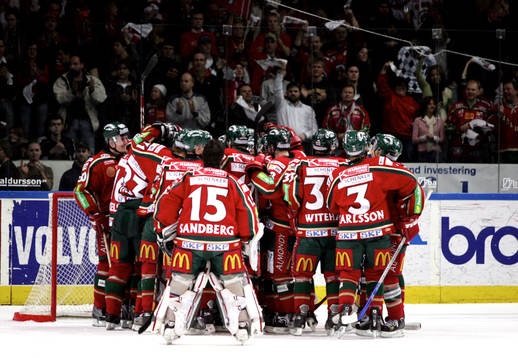 Ishockey, Elitserien, Frölunda, jubel