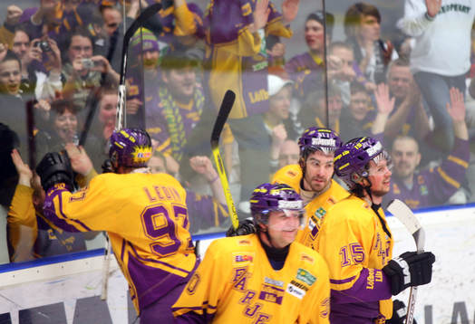 Färjestad, jubel,  Rickard Wallin
