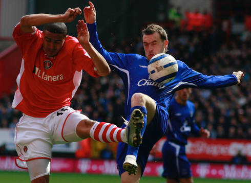 Fotboll, Premier League, Charlton - Everton