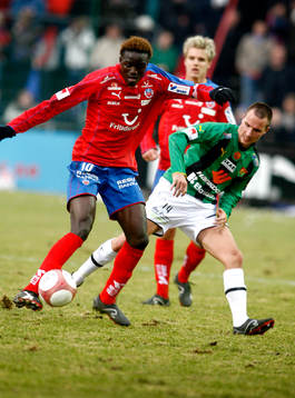 McDonald Mariga, Helsingborg och Daniel Nicklasson, GAIS