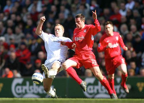 Kevin Davies, Bolton och Jamie Carragher, Liverpool
