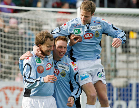 Daniel Ytterbom, Kirsten Viikmäe och Daniel Bernhardsson
