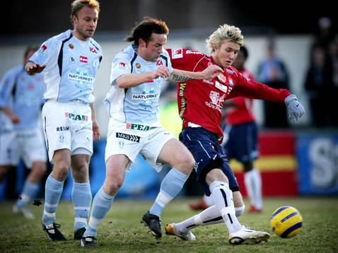 Fotboll, Allsvenskan, Örgryte - Malmö FF