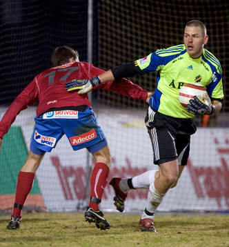 Ingemar Teever, Öster och Daniel Örlund, målvakt, AIK