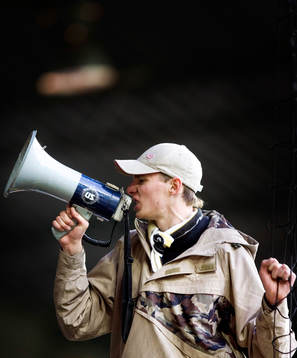 Supporter, megafon